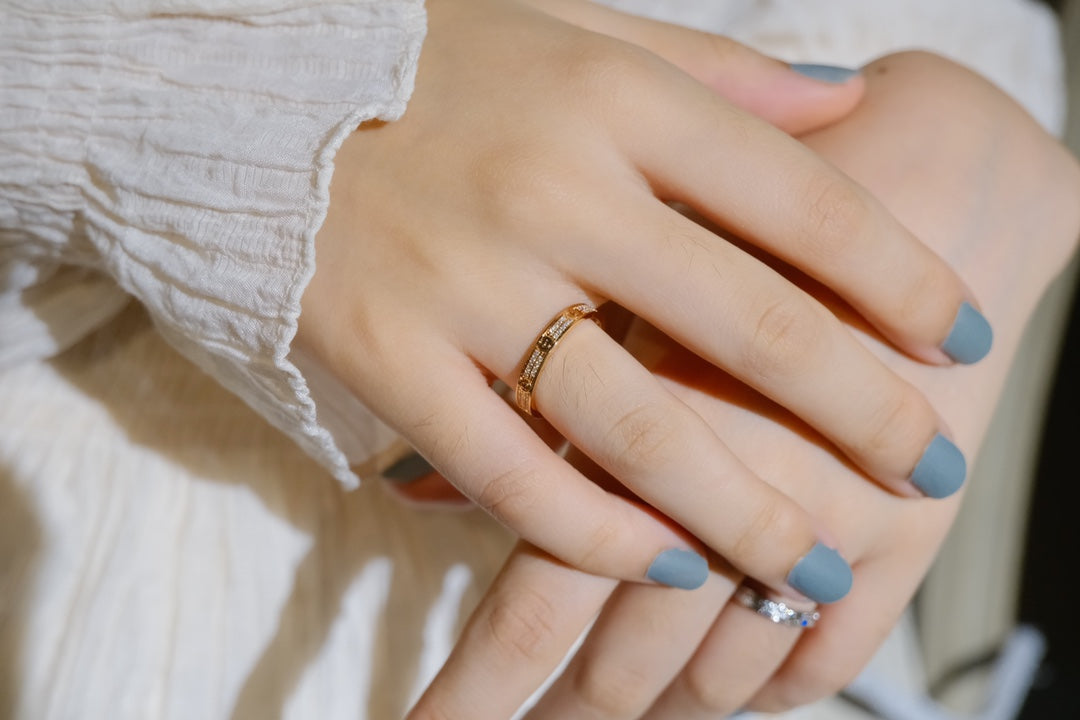 [Lumi Jewels]LOVE RING 2.65MM DIAMOND