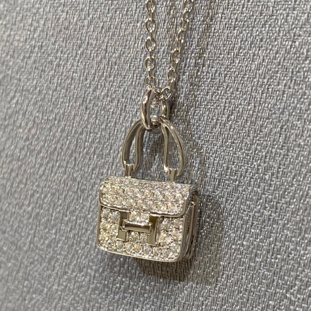 [Lumi Jewels]CONSTANCE PEDANT DIAMOND NECKLACE