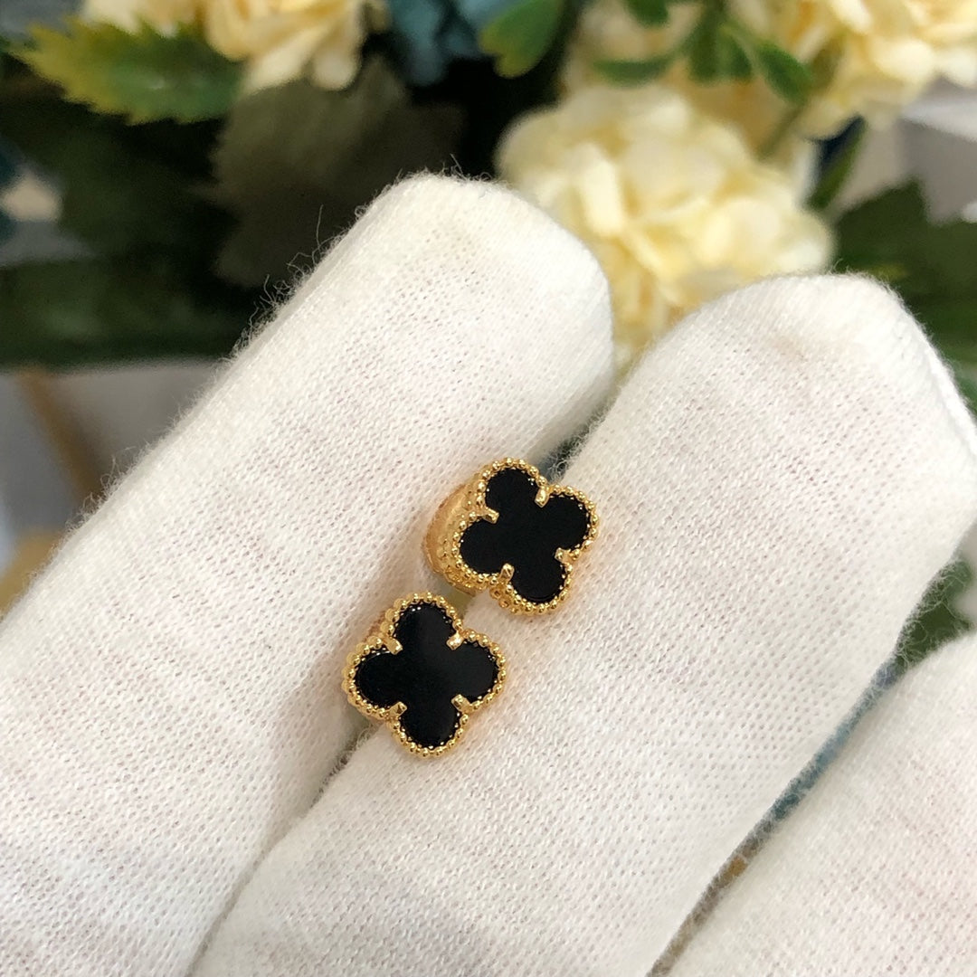 [Lumi Jewels]CLOVER MINI GOLD EARRINGS