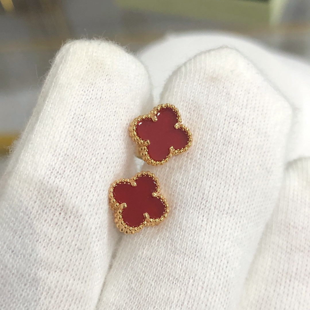 [Lumi Jewels]CLOVER MINI GOLD EARRINGS