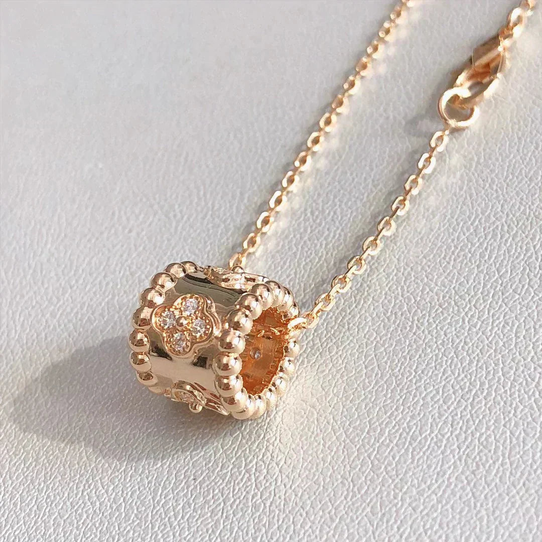 [Lumi Jewels]PERLEE PEDANT NECKLACE GOLD / ROSE GOLD