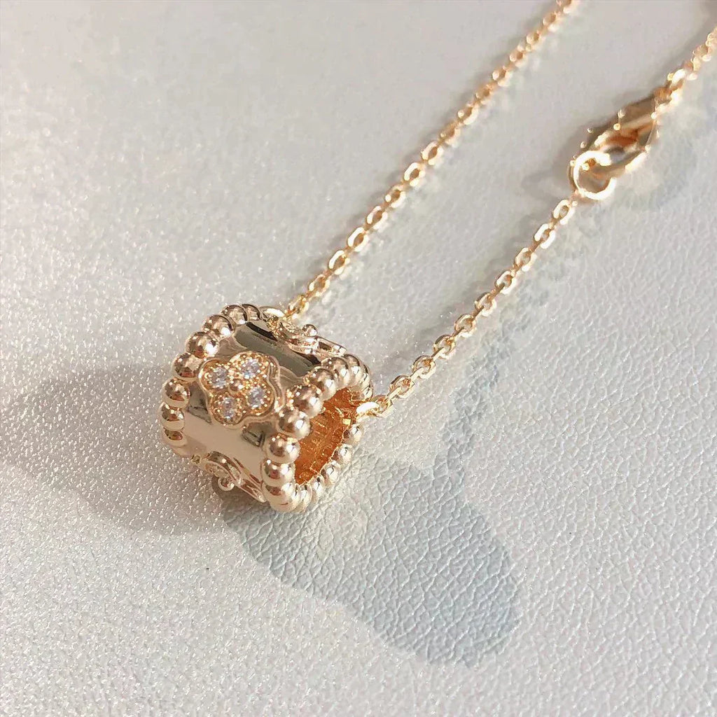 [Lumi Jewels]PERLEE PEDANT NECKLACE GOLD / ROSE GOLD