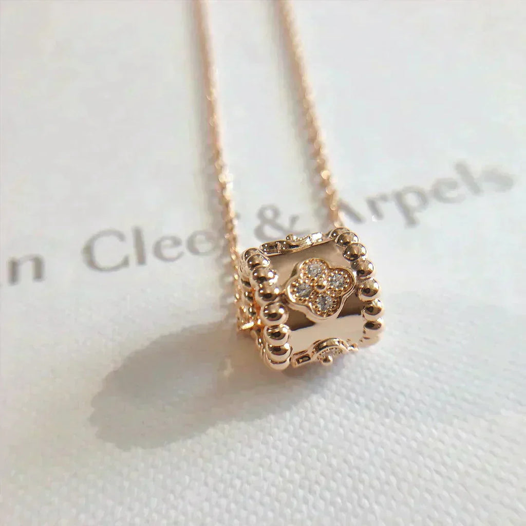 [Lumi Jewels]PERLEE PEDANT NECKLACE GOLD / ROSE GOLD