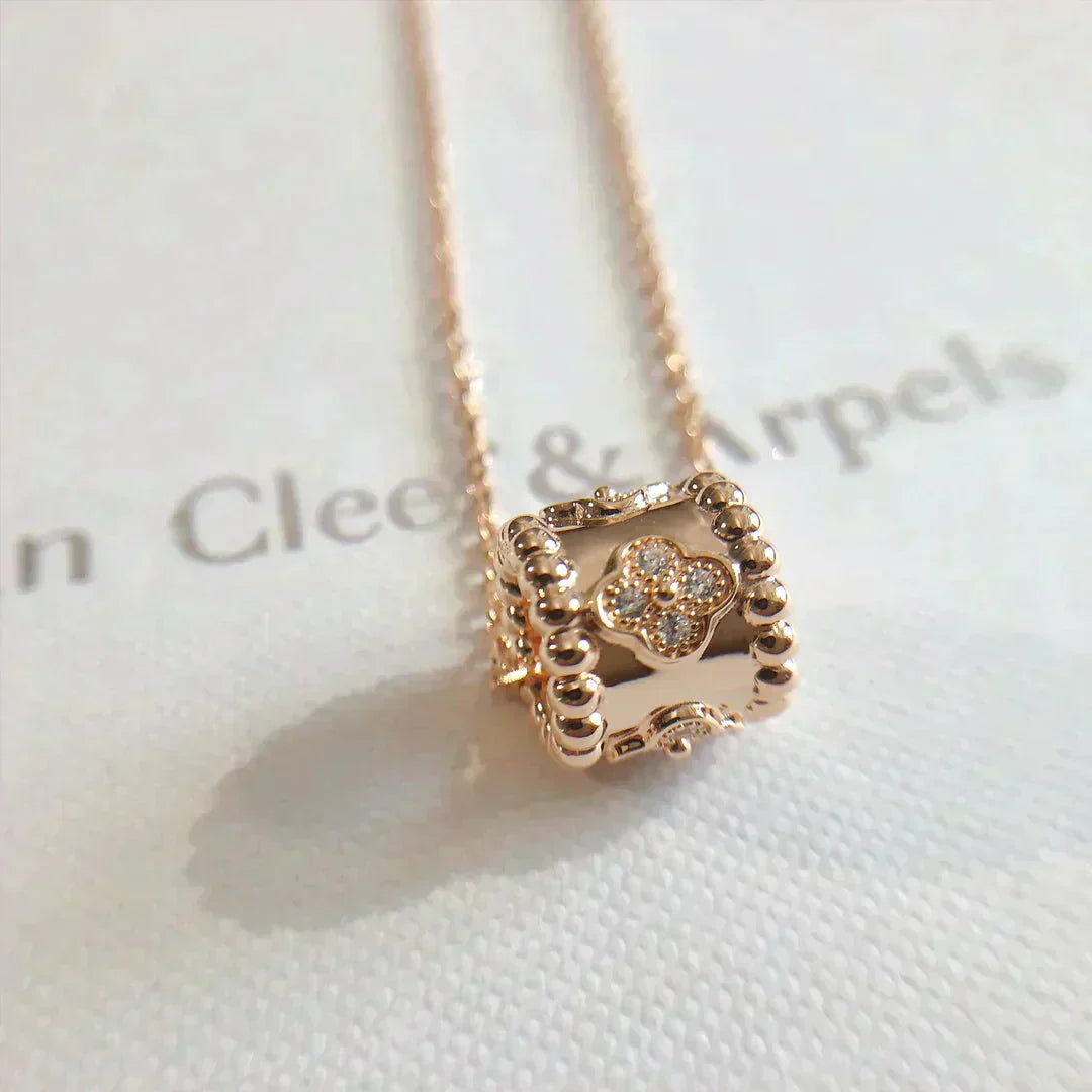 [Lumi Jewels]PERLEE PEDANT NECKLACE GOLD / ROSE GOLD