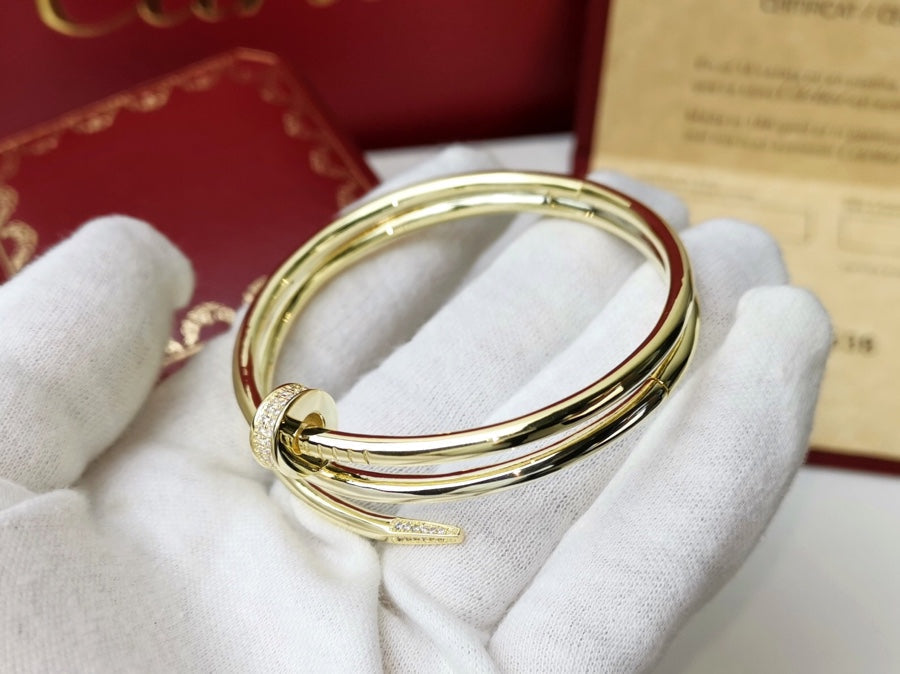 [Lumi Jewels]JUSTE BRACELET 3.5MM DOUBLE ROW DIAMOND