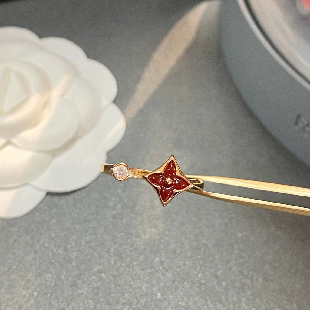[Lumi Jewels]STAR 1 DIAMOND OPEN RING