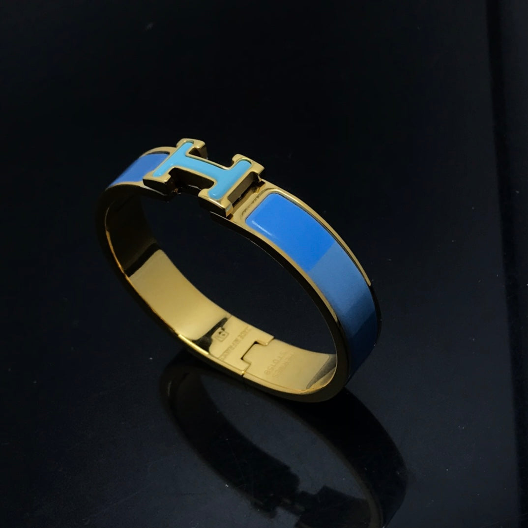 [Lumi Jewels]H BRACELET BLUE RAINBOW CERAMIC