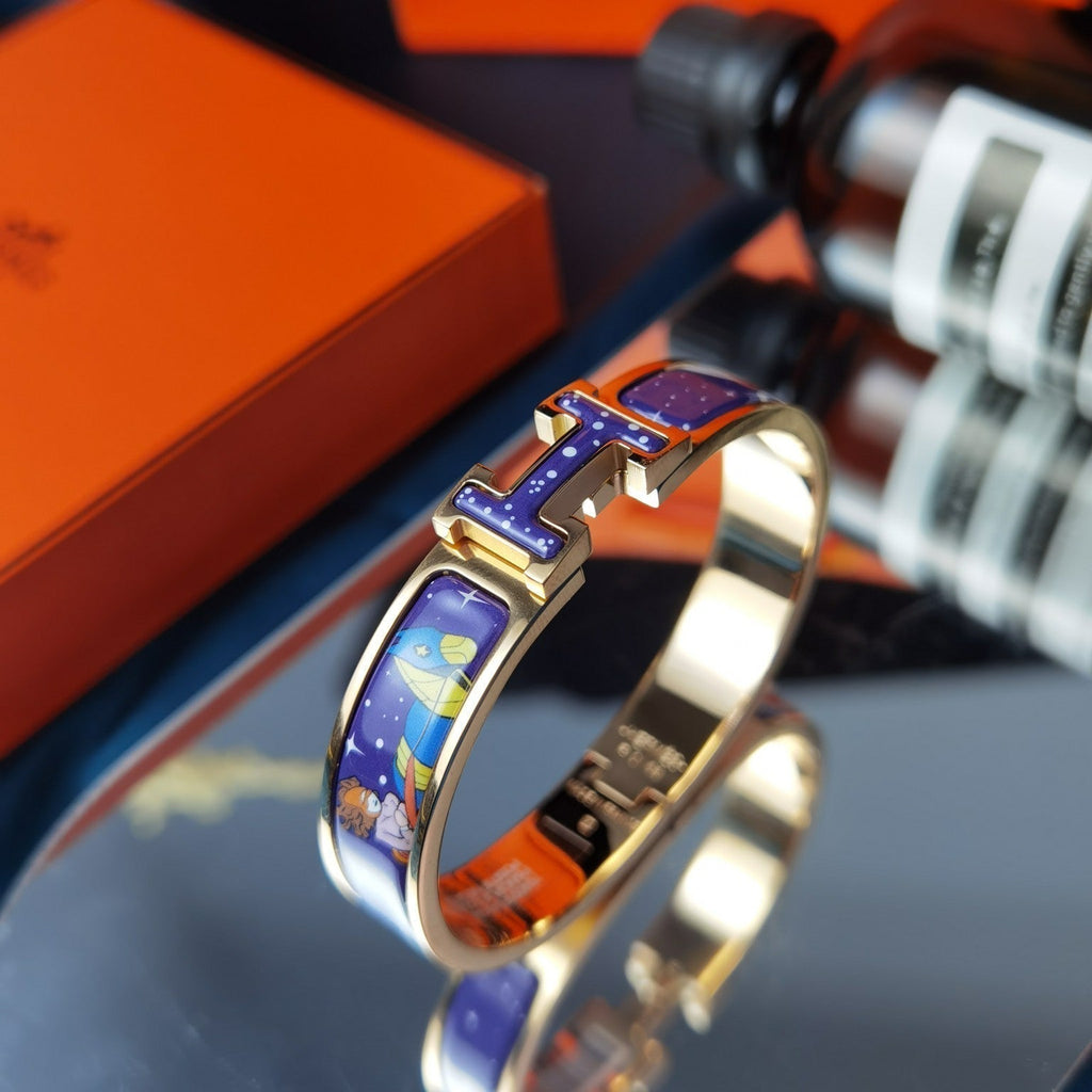 [Lumi Jewels]H STAR AND MOON BRACELET 12MM