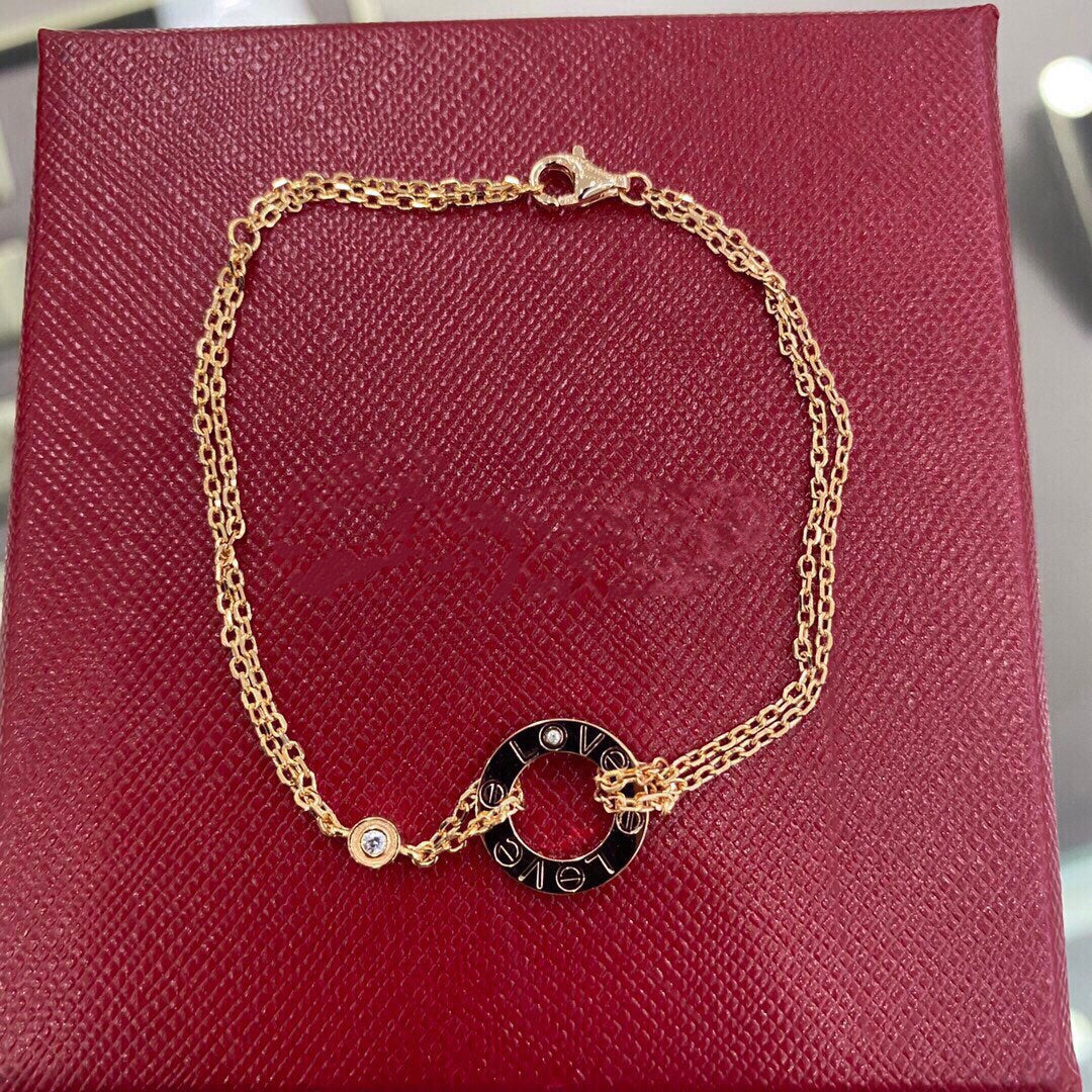 [Lumi Jewels]LOVE BRACELET 2 DIAMOND
