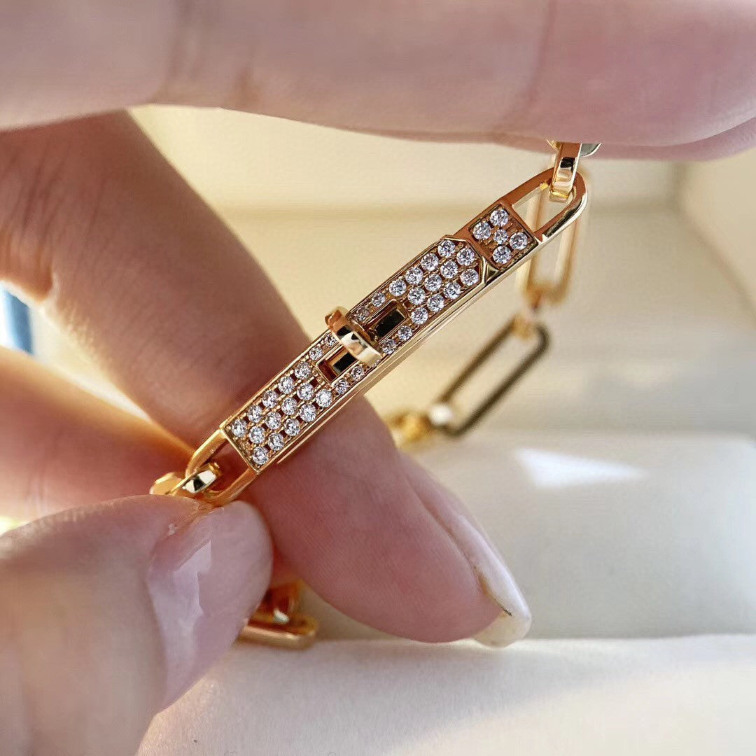 [Lumi Jewels]CHAINE BRACELET SMALL MODEL DIAMOND