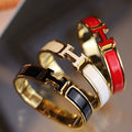 [Lumi Jewels]H BRACELET 12MM GOLD