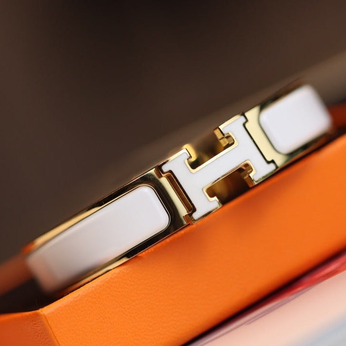 [Lumi Jewels]H BRACELET 12MM GOLD