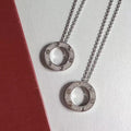 [Lumi Jewels]LOVE NECKLACE ADJUSTABLE SILVER