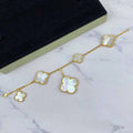 [Lumi Jewels]MAGIC CLOVER MOP GOLD BRACELET 5 MOTIFS