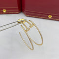 [Lumi Jewels]JUSTE EARRINGS FULL DIAMONDS 1.8MM
