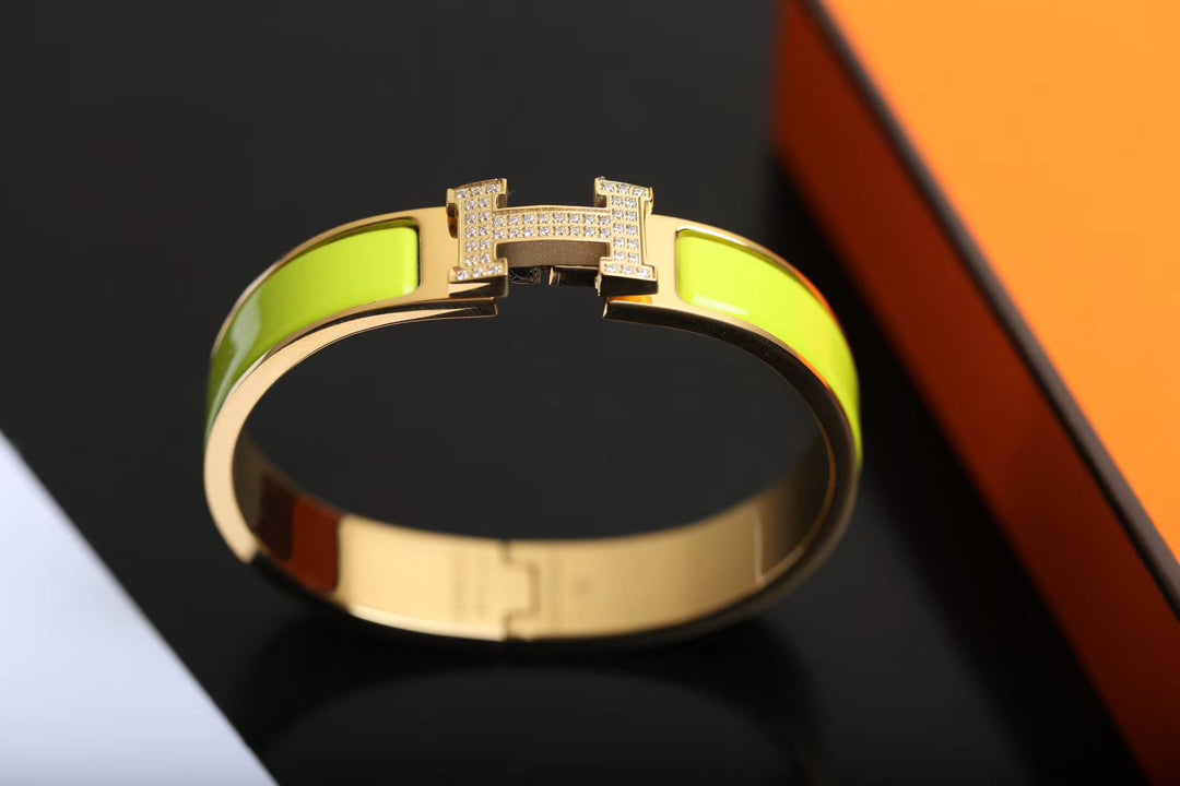 [Lumi Jewels]H BRACELET GOLD DIAMOND