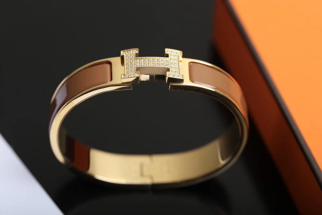 [Lumi Jewels]H BRACELET GOLD DIAMOND
