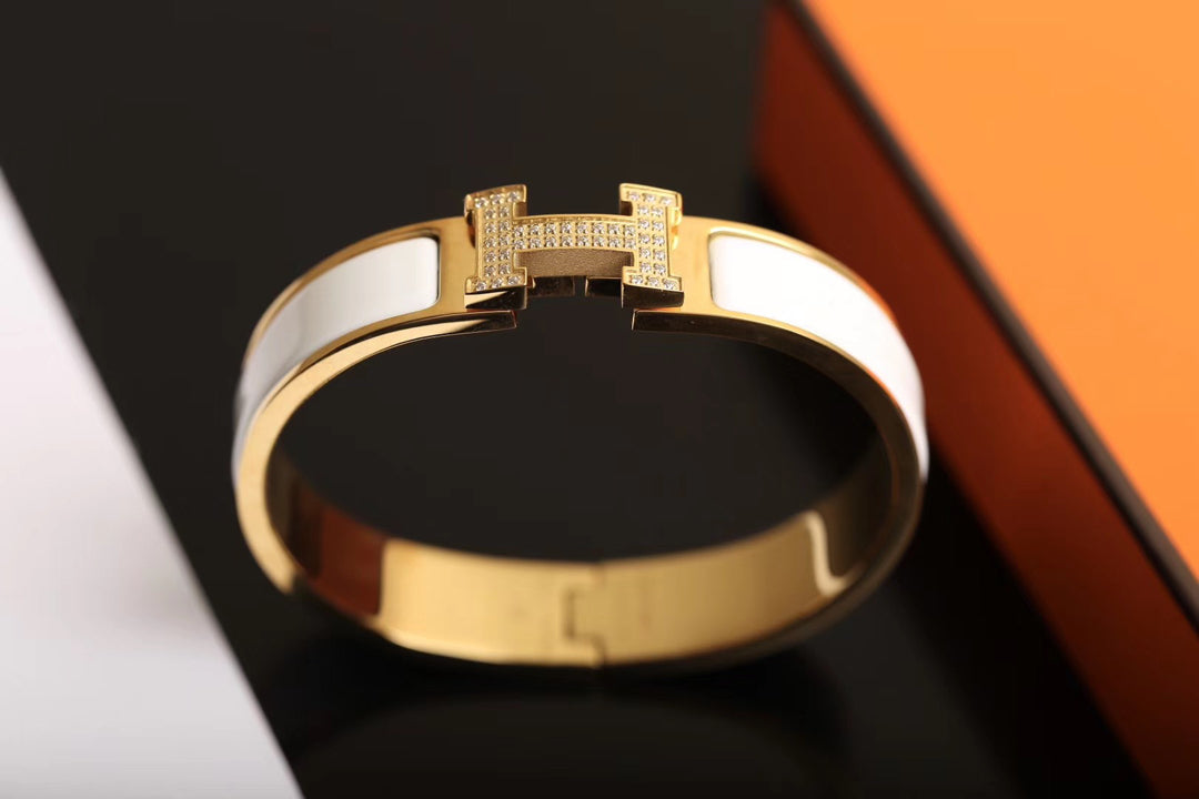 [Lumi Jewels]H BRACELET GOLD DIAMOND