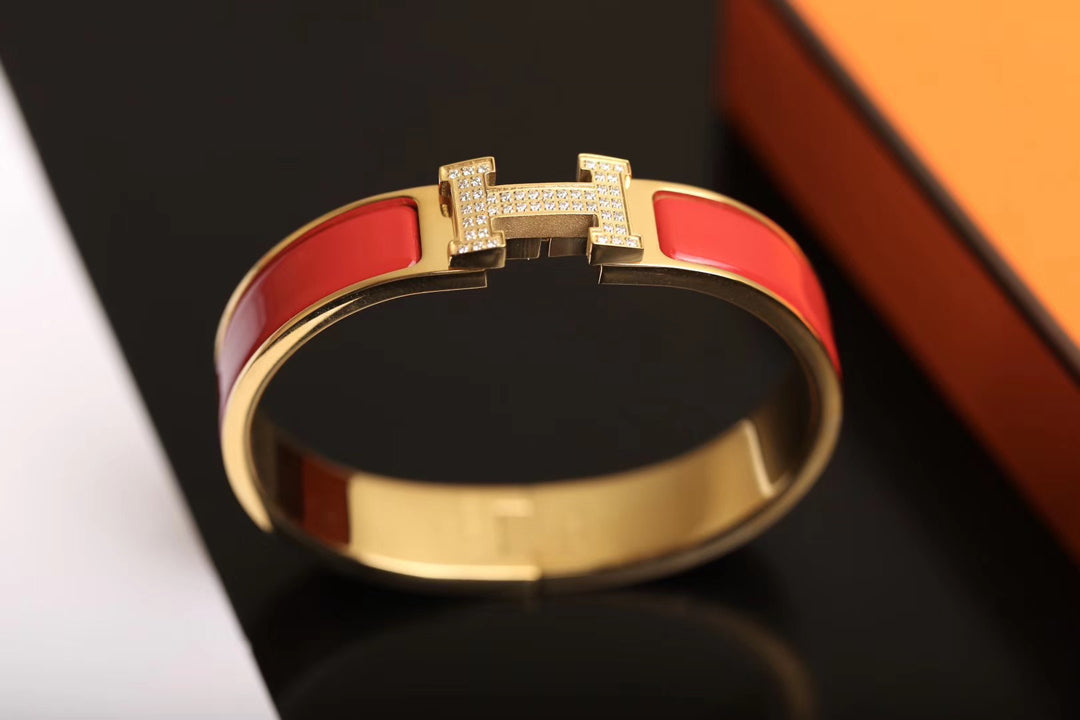 [Lumi Jewels]H BRACELET GOLD DIAMOND