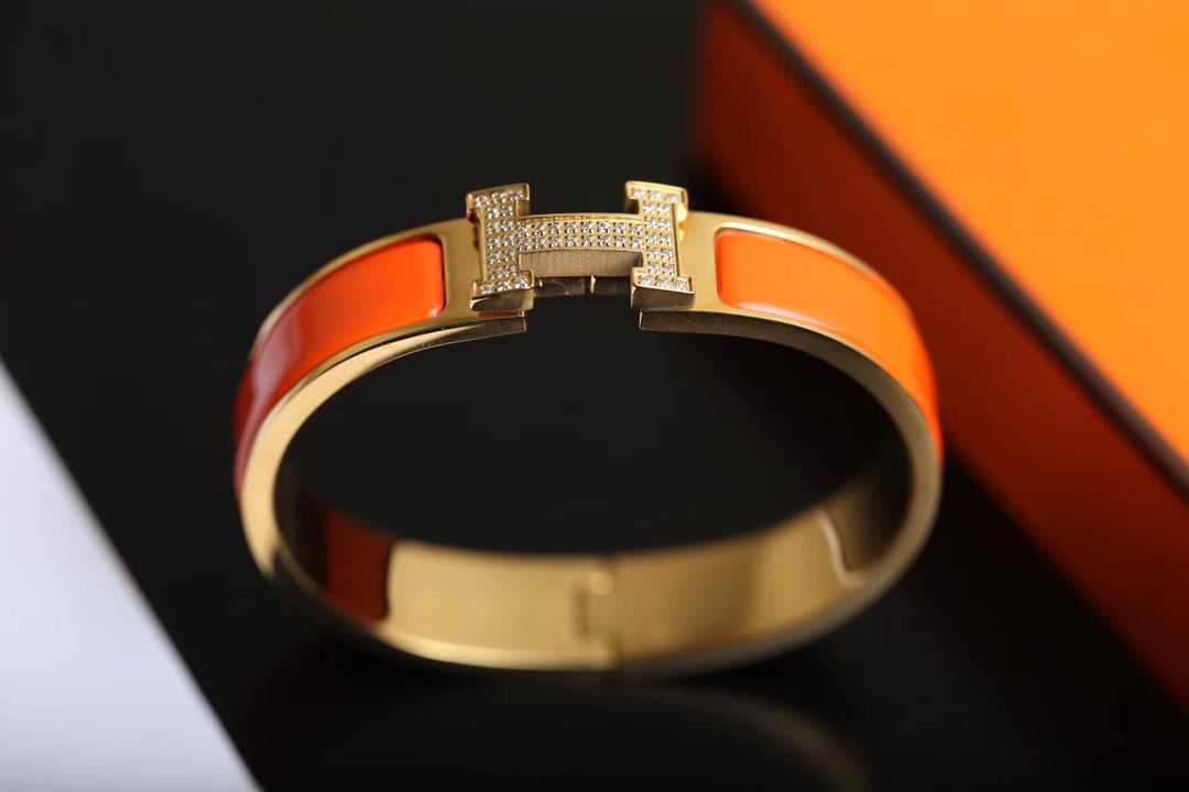 [Lumi Jewels]H BRACELET GOLD DIAMOND