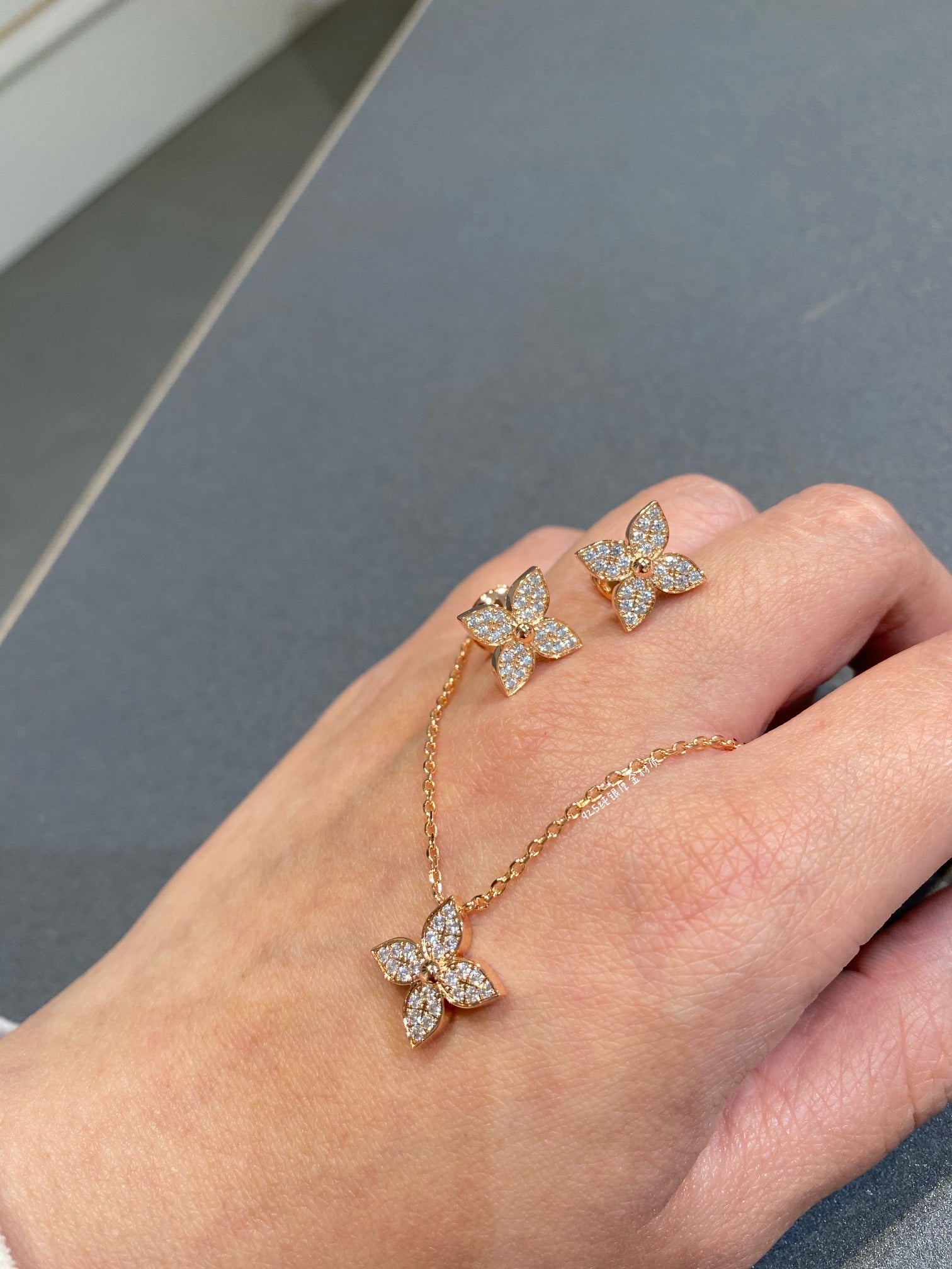 [Lumi Jewels]STAR DIAMOND NECKALCE
