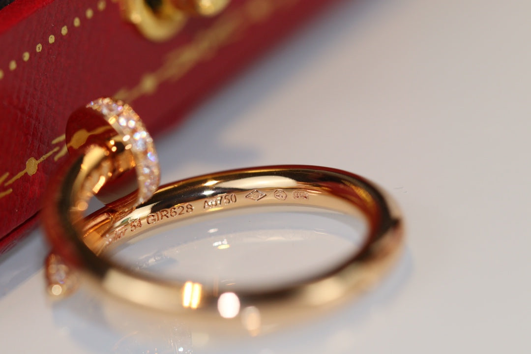[Lumi Jewels]JUSTE RING 2.65MM GOLD DIAMOND