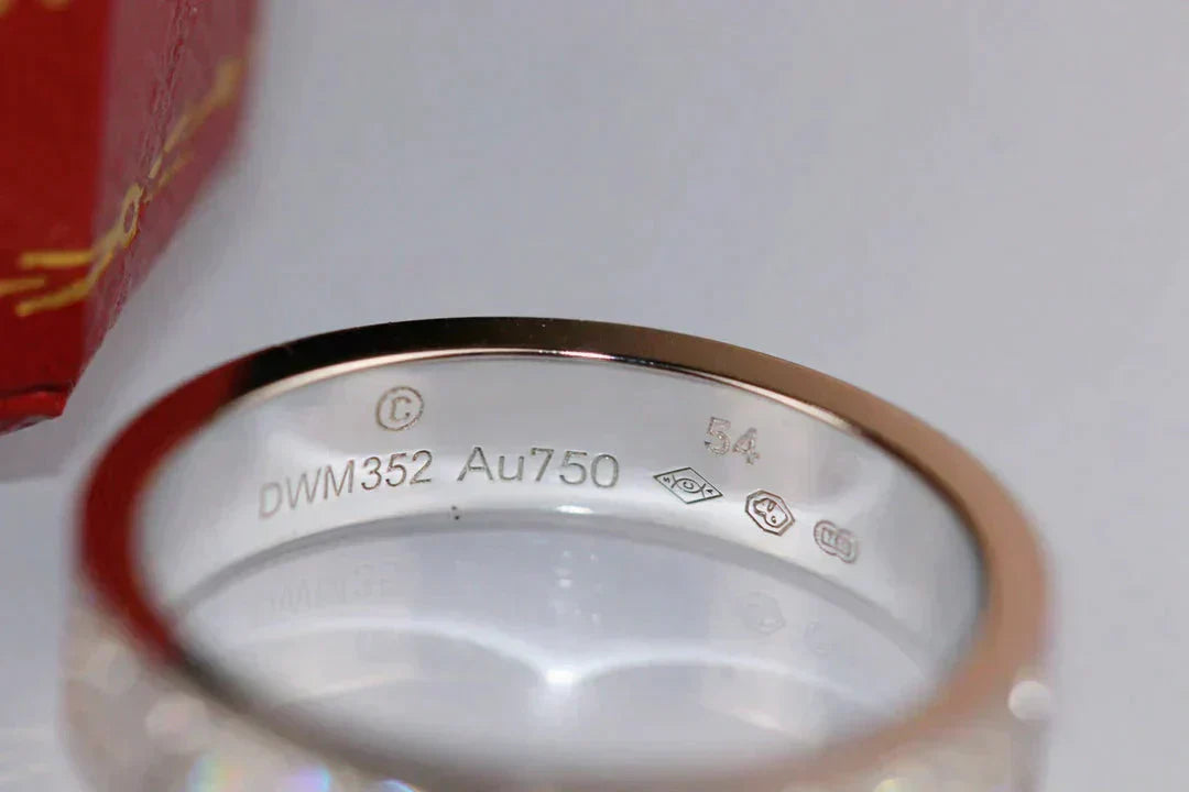 [Lumi Jewels]LOVE RING 3.6MM DIAMOND PAVED