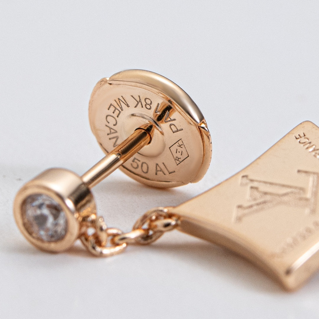 [Lumi Jewels]STAR DIAMONDS EARRINGS GOLD