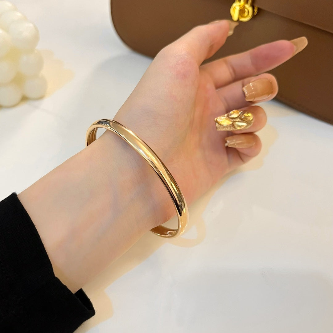 [Lumi Jewels]PANTHERE GOLD DIAMOND OPEN BRACELET