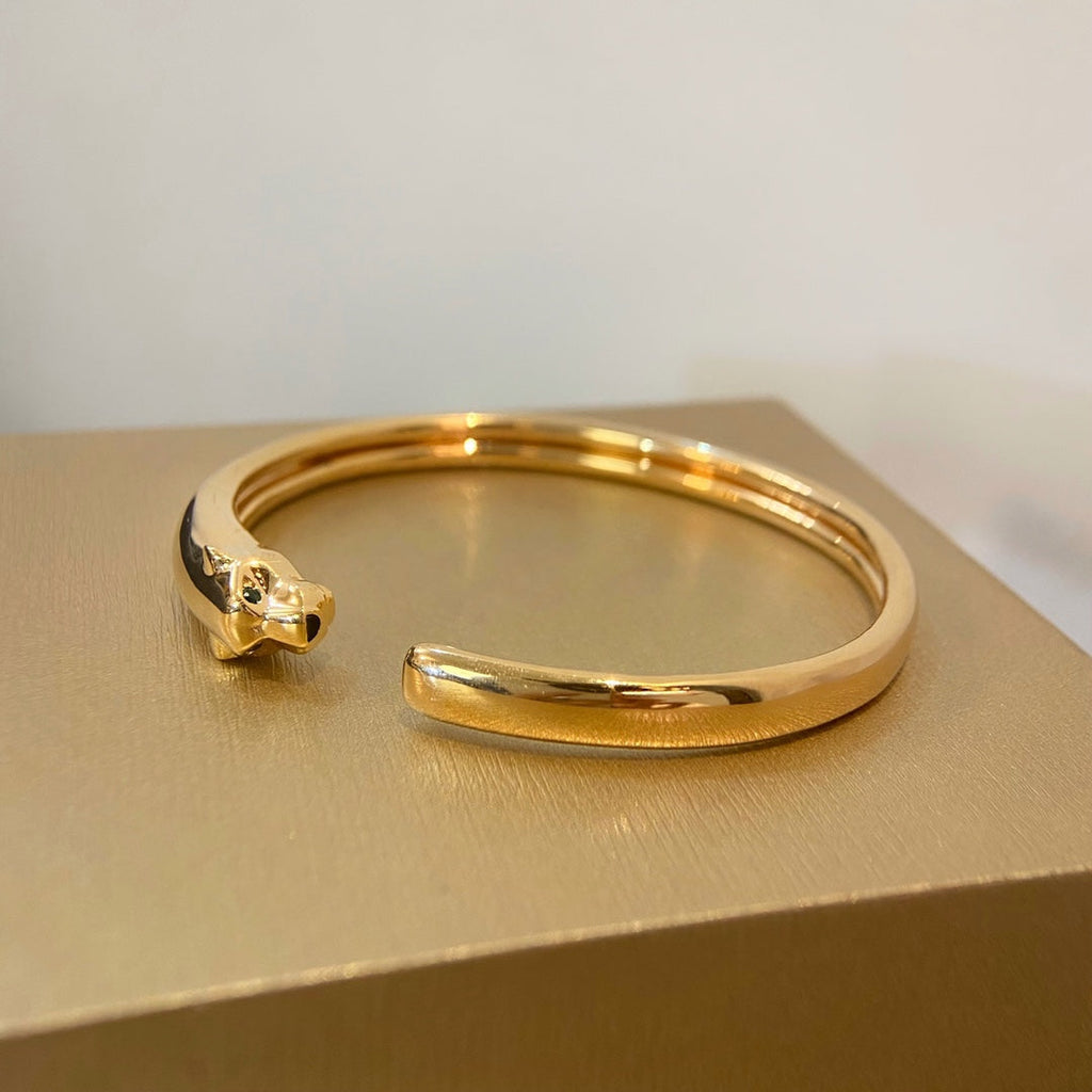 [Lumi Jewels]PANTHERE GOLD OPEN BRACELET