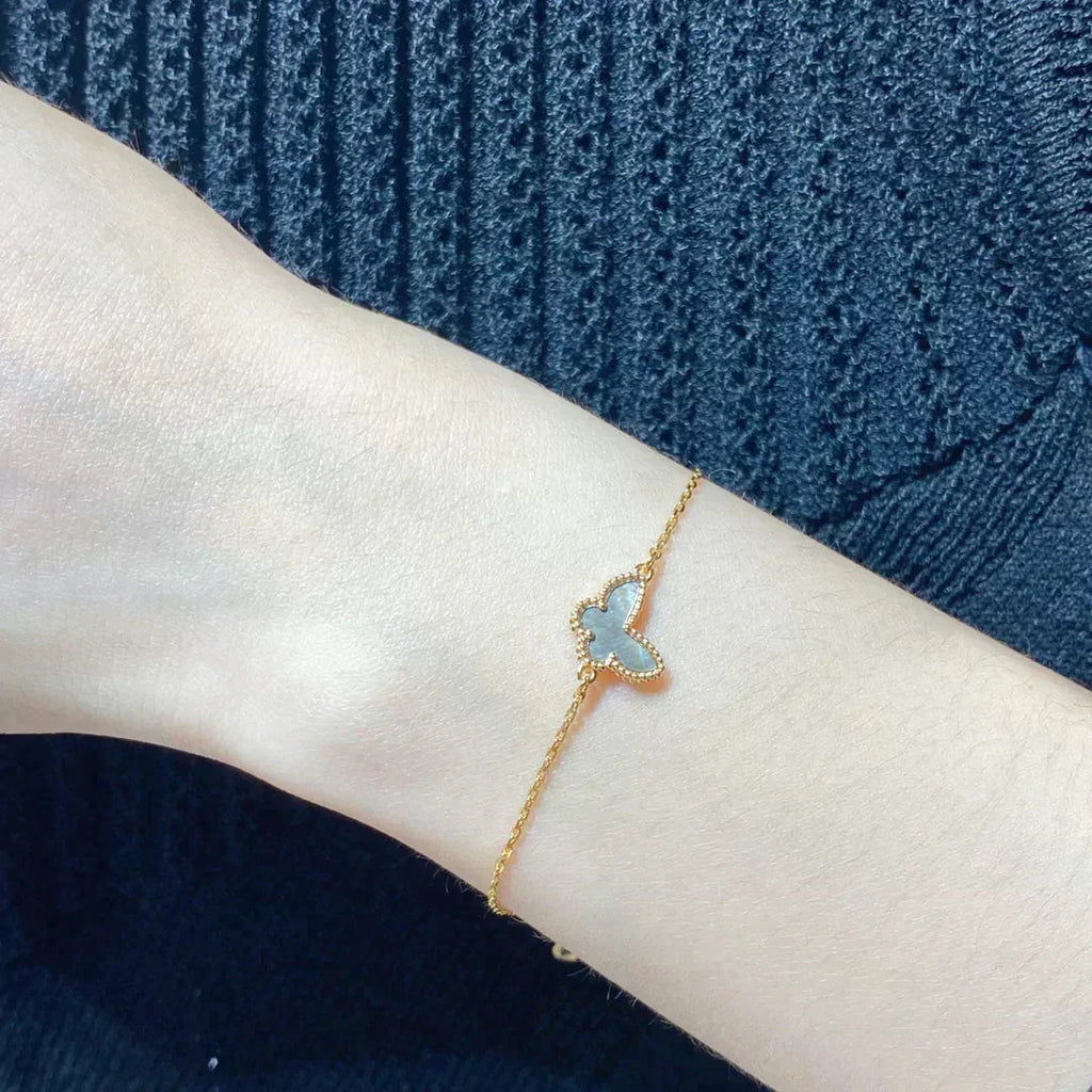 [Lumi Jewels]BUTTERFLY DARK MOP BUTTERFLY BRACELET
