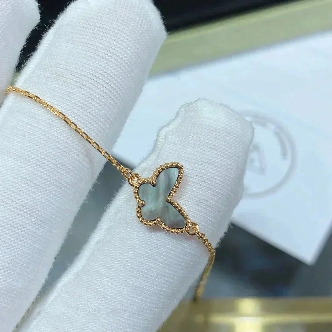 [Lumi Jewels]BUTTERFLY DARK MOP BUTTERFLY BRACELET