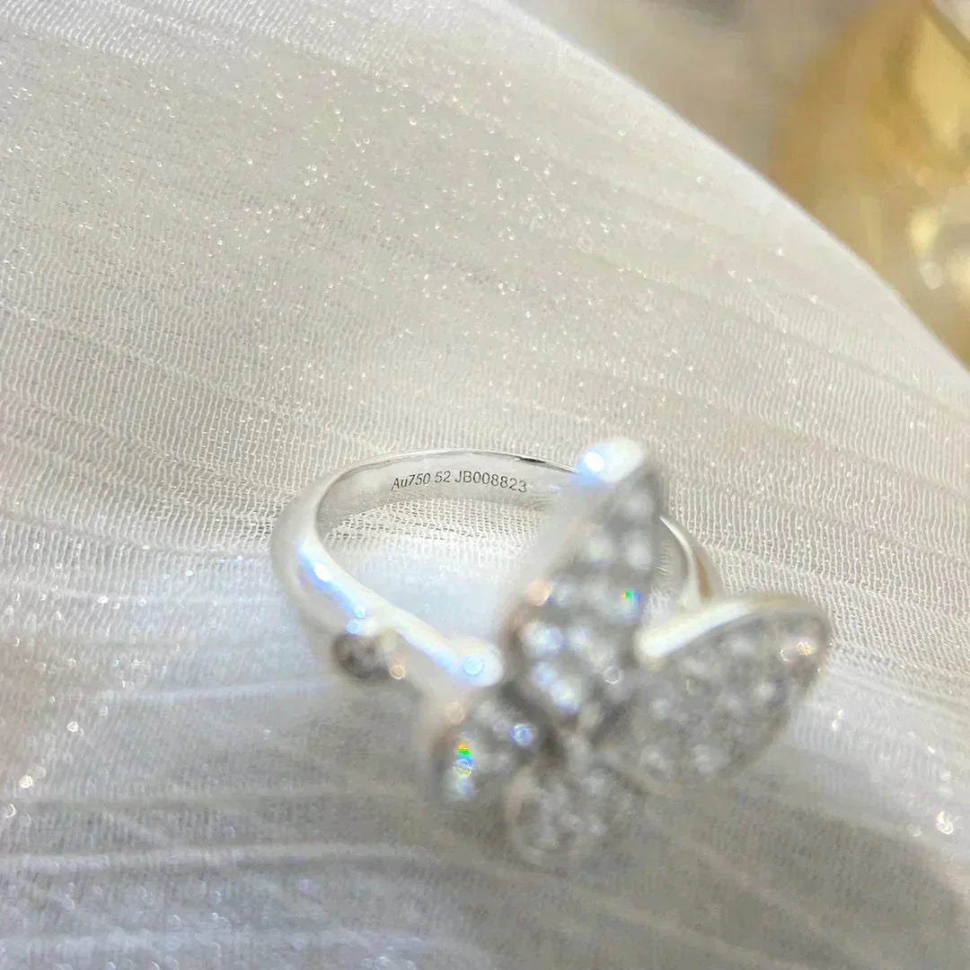 [Lumi Jewels]BUTTERFLY DIAMOND RING