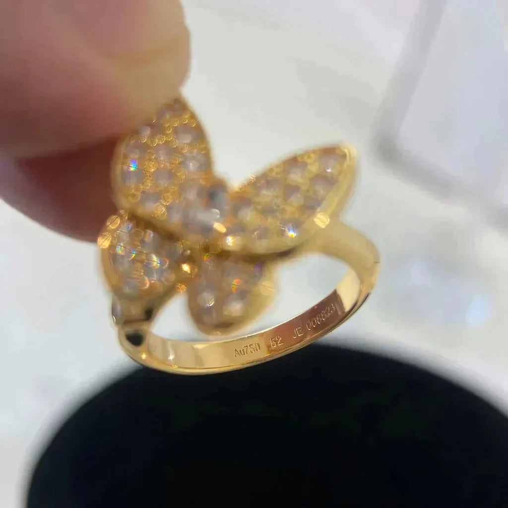 [Lumi Jewels]BUTTERFLY DIAMOND RING