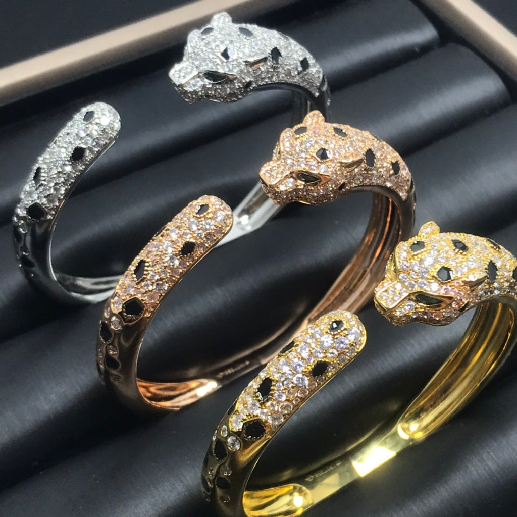 [Lumi Jewels]PANTHERE BIG BRACELET DIAMONDS