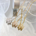 [Lumi Jewels]FLOWER DIAMOND NECKLACE