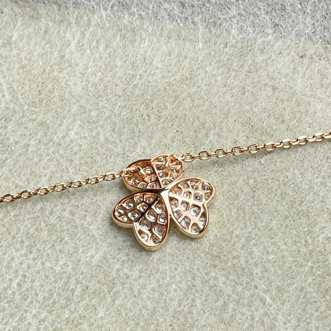 [Lumi Jewels]FLOWER DIAMOND NECKLACE