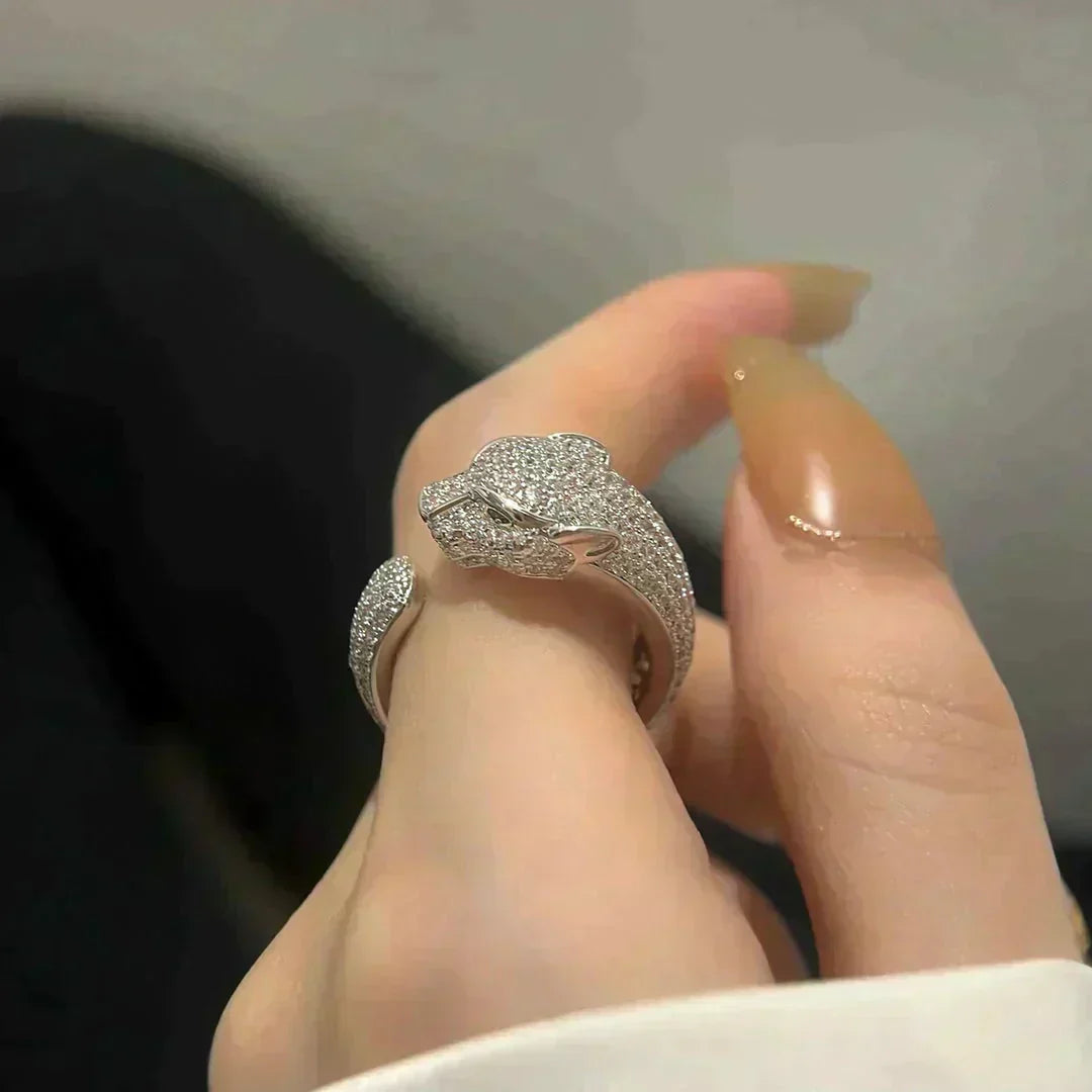 [Lumi Jewels]PANTHERE 5.5MM ALL DIAMOND RING