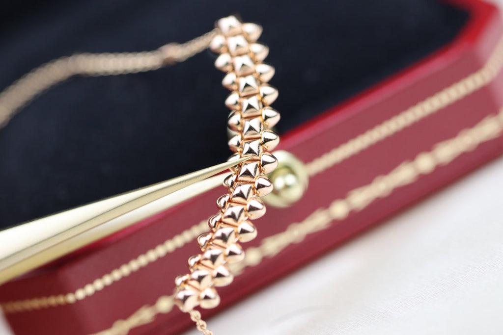 [Lumi Jewels]CLASH PINK GOLD NECKLACE