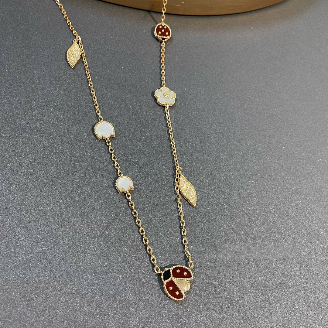 [Lumi Jewels]LUCKY SPRING 15 MOTIFS GOLD NECKLACE