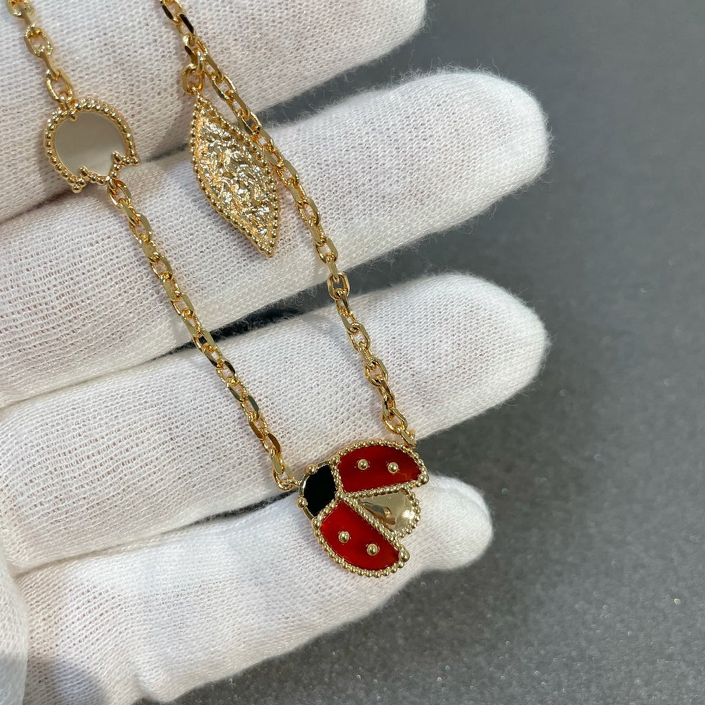 [Lumi Jewels]LUCKY SPRING 15 MOTIFS GOLD NECKLACE