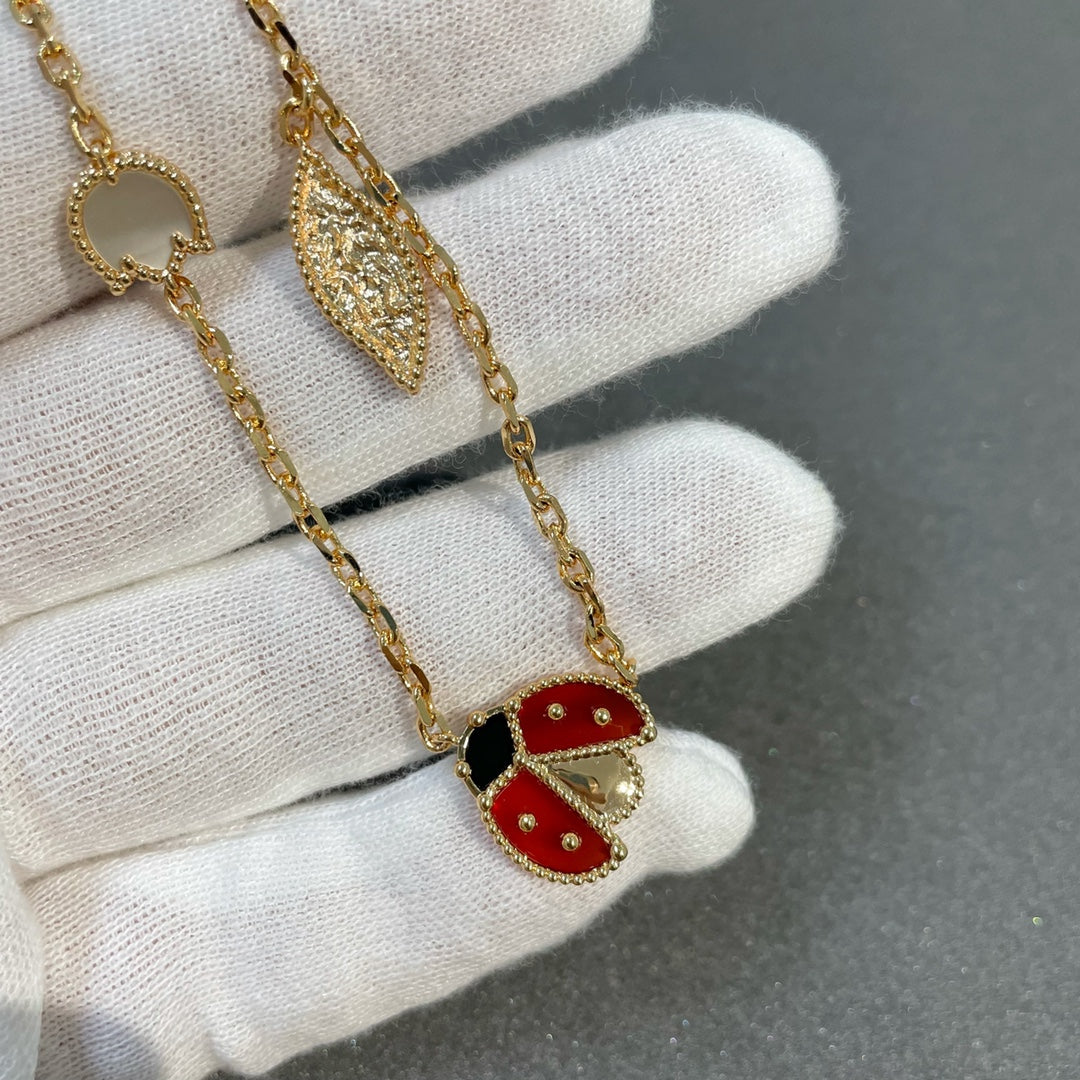 [Lumi Jewels]LUCKY SPRING 15 MOTIFS GOLD NECKLACE