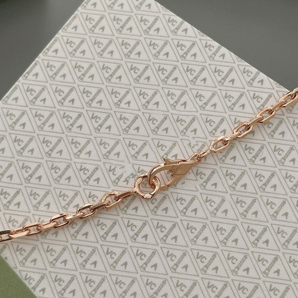 [Lumi Jewels]LUCKY SPRING 15 MOTIFS ROSE GOLD NECKLACE