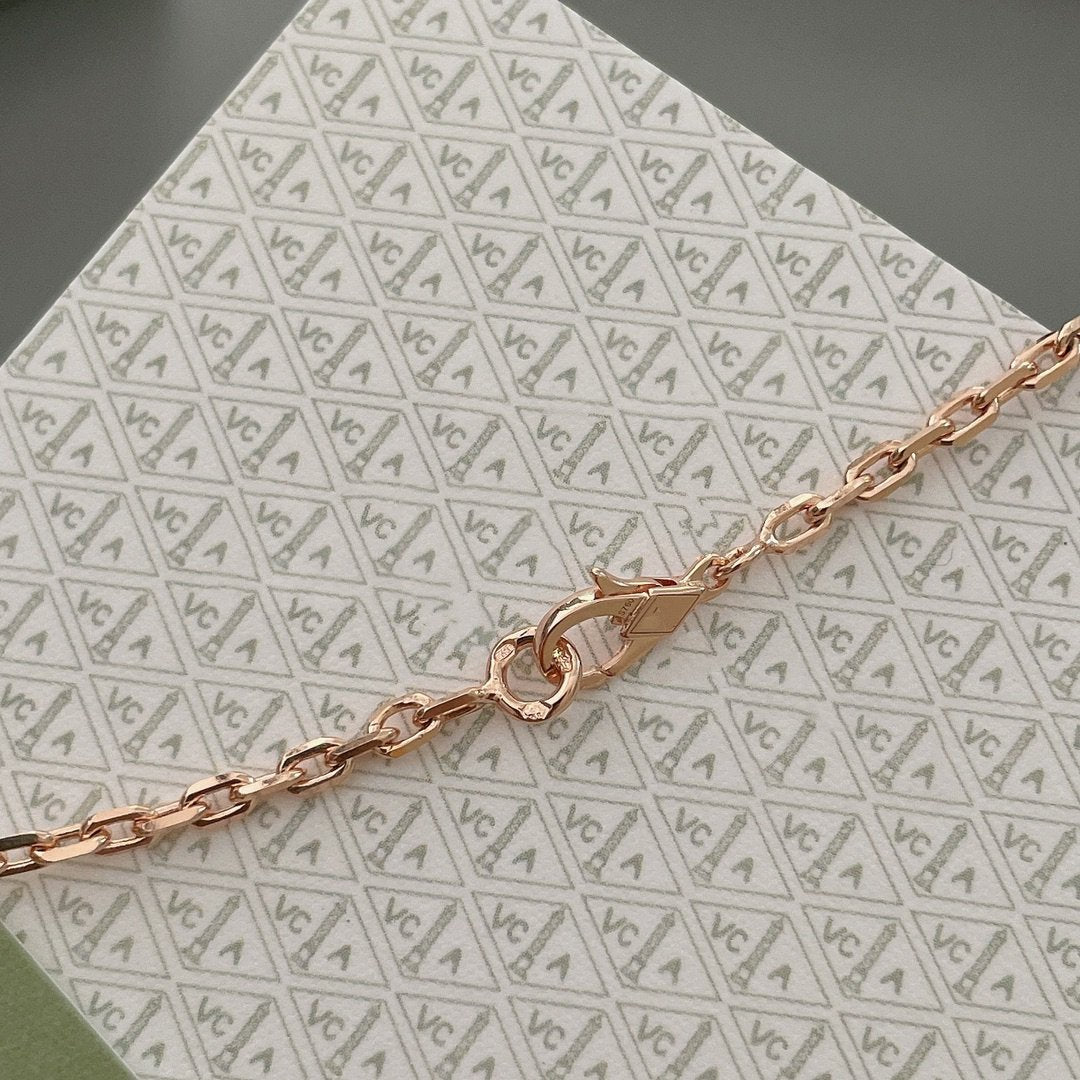 [Lumi Jewels]LUCKY SPRING 15 MOTIFS ROSE GOLD NECKLACE