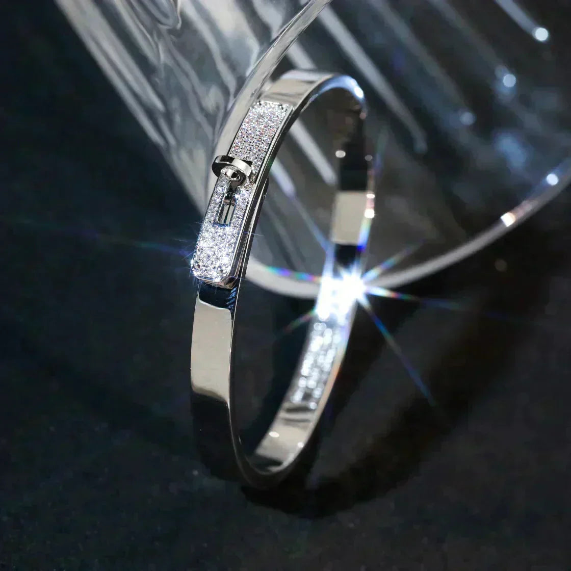 [Lumi Jewels]KELLY SILVER DIAMOND BRACELET