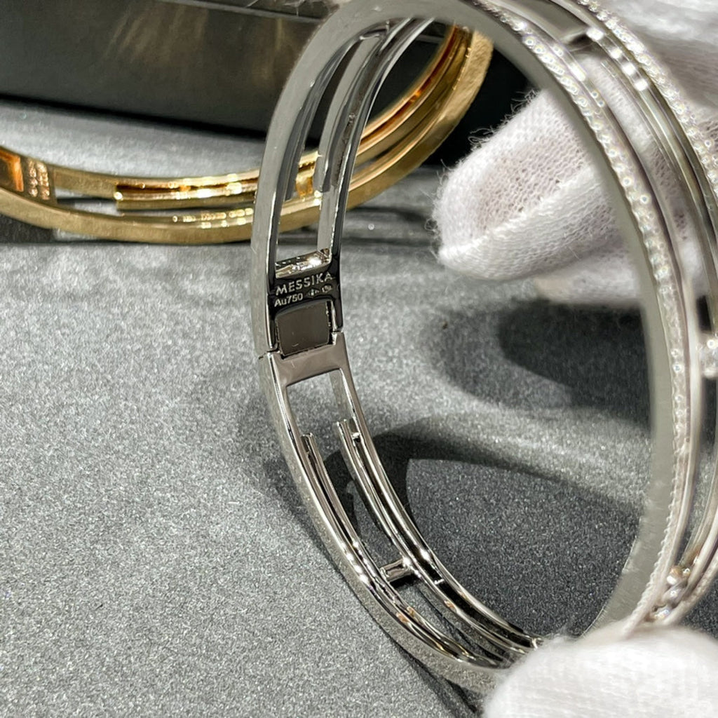 [Lumi]MOVE 10TH PAVED DIAMOND BRACELET