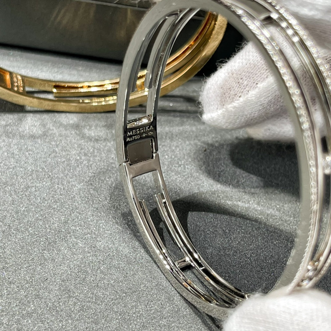 [Lumi]MOVE 10TH PAVED DIAMOND BRACELET