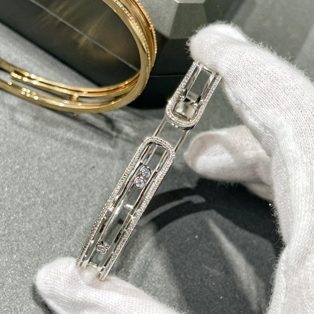 [Lumi]MOVE 10TH PAVED DIAMOND BRACELET
