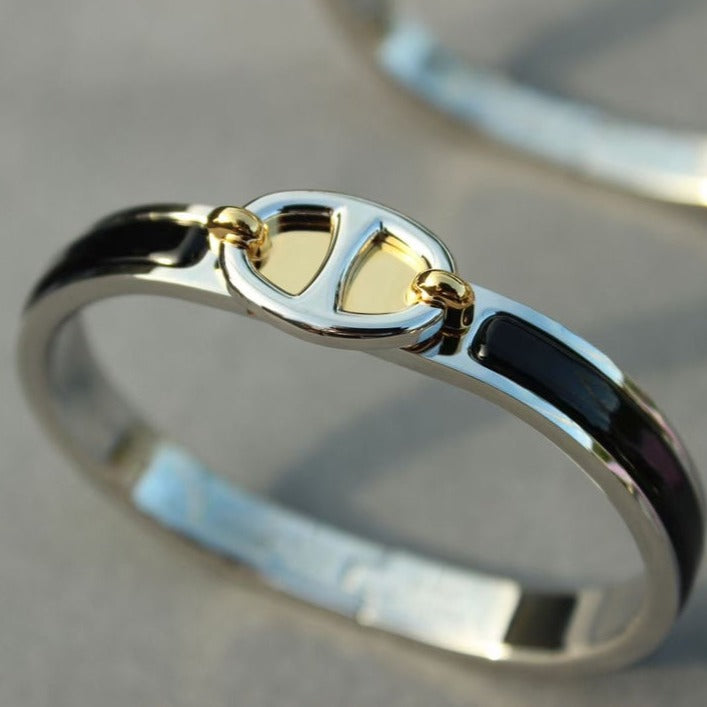 [Lumi Jewels]CLIC CHAINE SILVER BRACELET