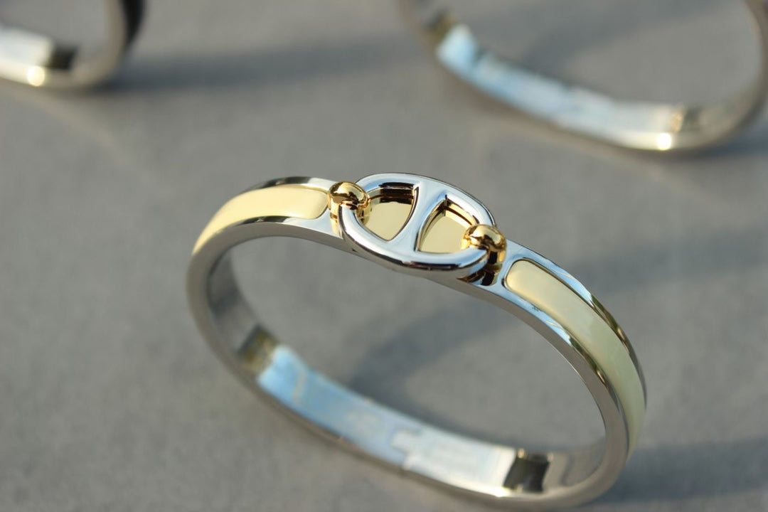 [Lumi Jewels]CLIC CHAINE SILVER BRACELET